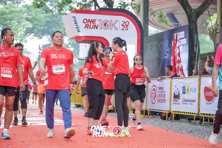 Race photo from ONE RUN 10K 2025