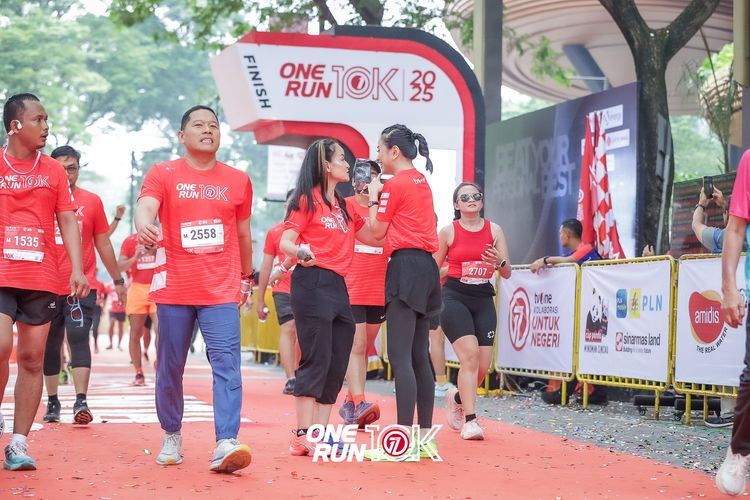 Race photo from ONE RUN 10K 2025