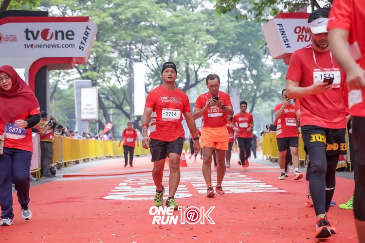 Race photo from ONE RUN 10K 2025