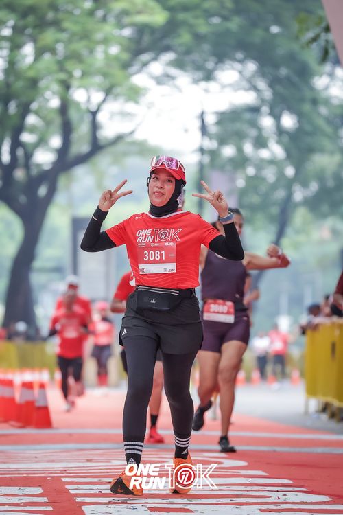 Race photo from ONE RUN 10K 2025