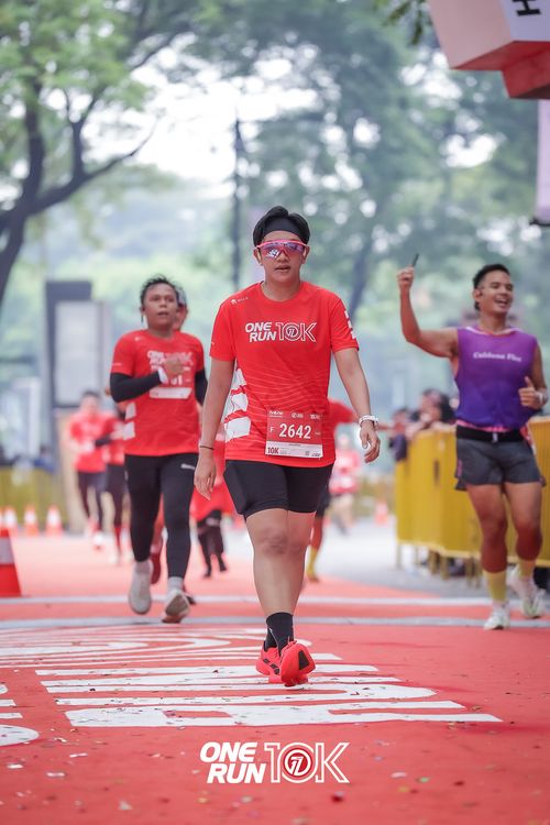 Race photo from ONE RUN 10K 2025