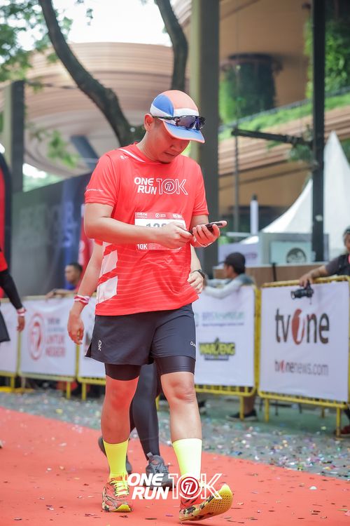 Race photo from ONE RUN 10K 2025
