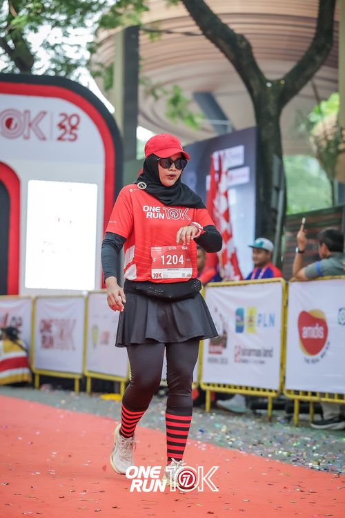Race photo from ONE RUN 10K 2025