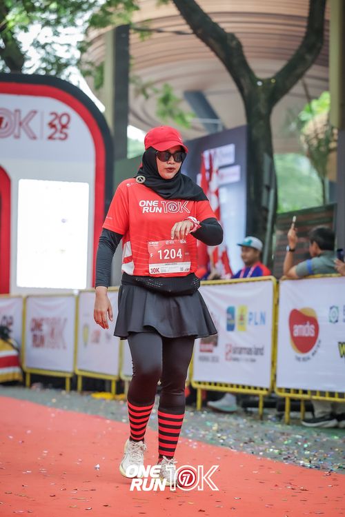 Race photo from ONE RUN 10K 2025