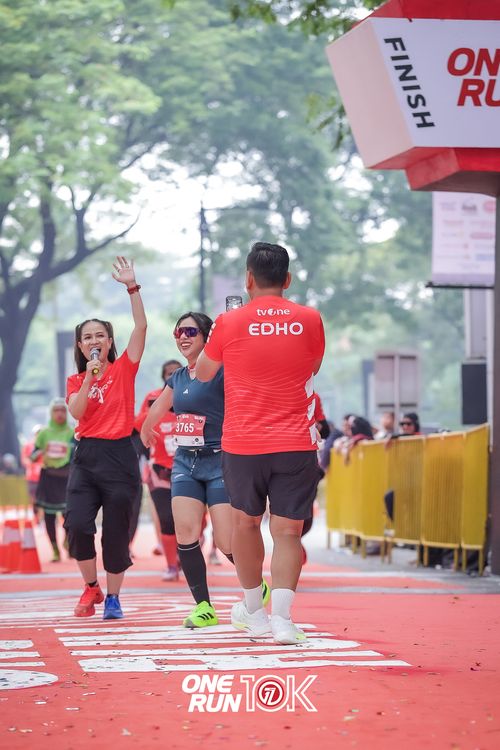 Race photo from ONE RUN 10K 2025