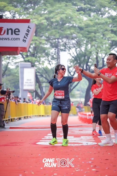 Race photo from ONE RUN 10K 2025