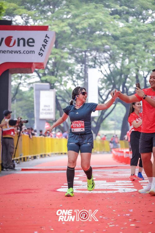 Race photo from ONE RUN 10K 2025