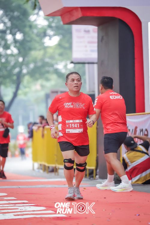 Race photo from ONE RUN 10K 2025