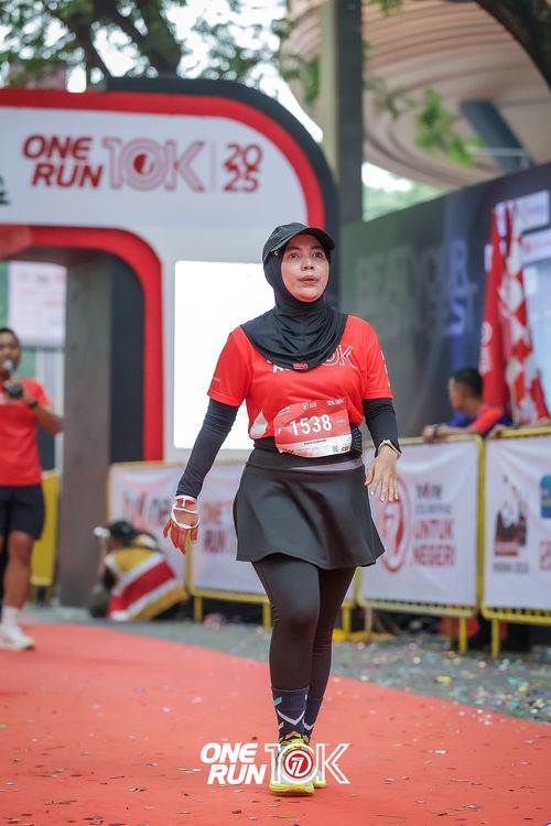 Race photo from ONE RUN 10K 2025