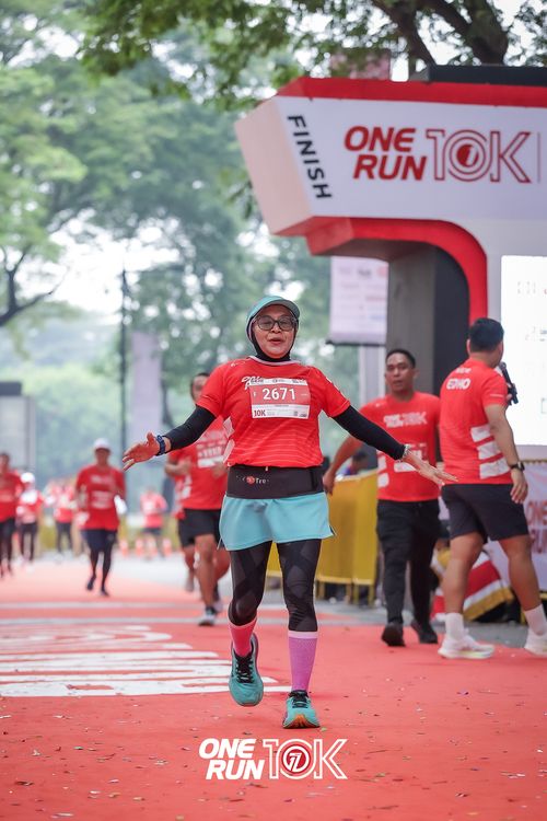 Race photo from ONE RUN 10K 2025