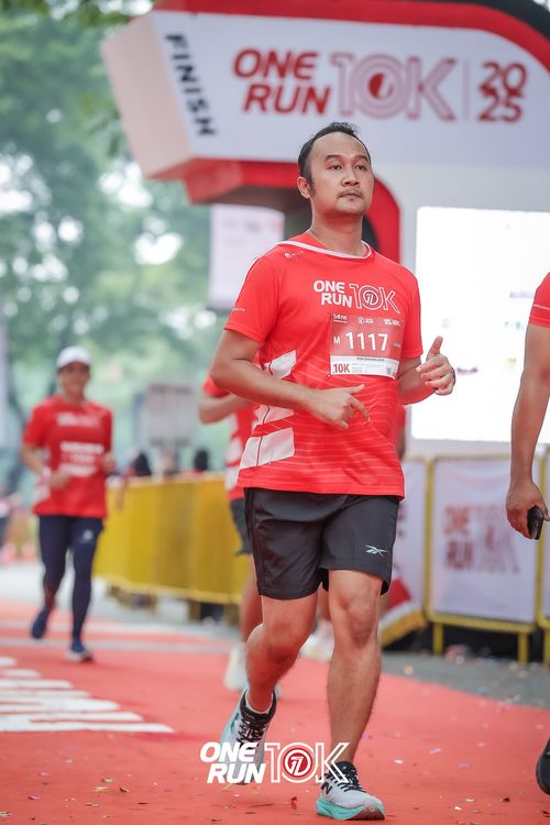 Race photo from ONE RUN 10K 2025