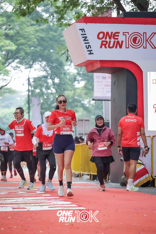 Race photo from ONE RUN 10K 2025