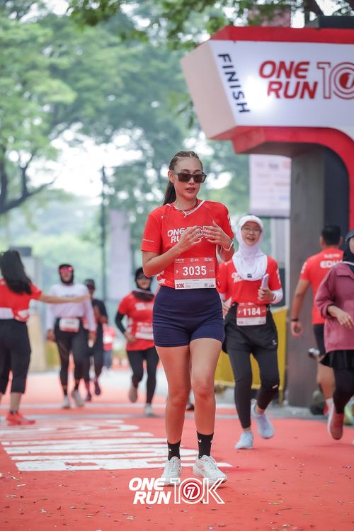 Race photo from ONE RUN 10K 2025