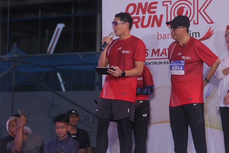 Race photo from ONE RUN 10 K