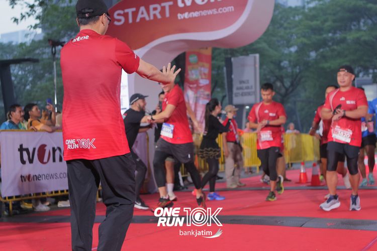 Race photo from ONE RUN 10 K