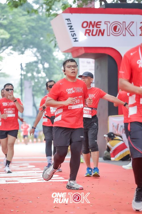 Race photo from ONE RUN 10K 2025