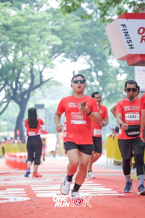 Race photo from ONE RUN 10K 2025