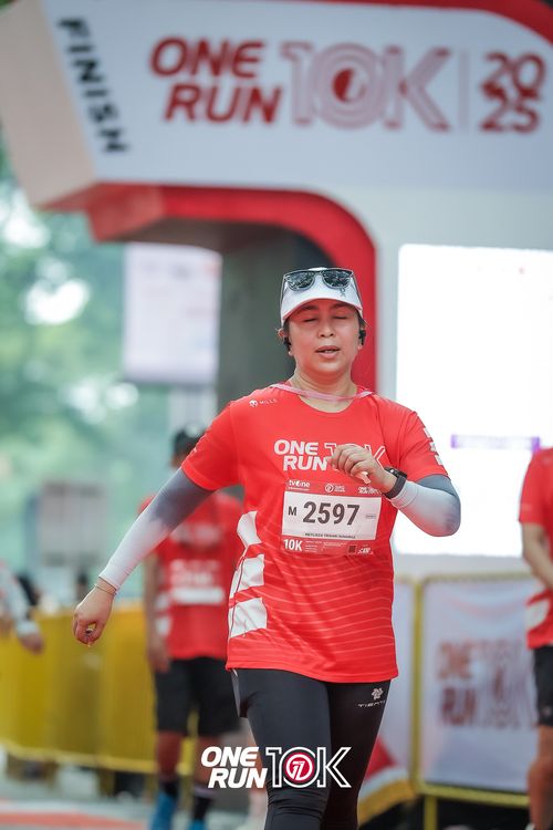 Race photo from ONE RUN 10K 2025