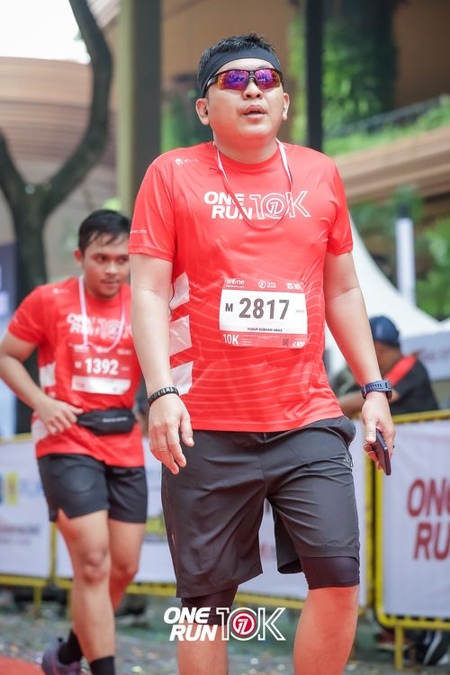 Race photo from ONE RUN 10K 2025