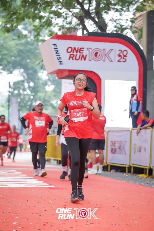 Race photo from ONE RUN 10K 2025