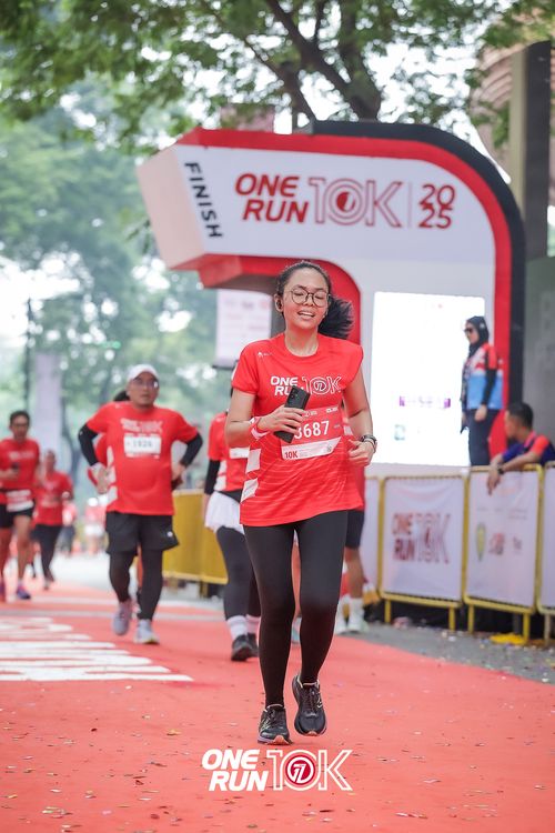 Race photo from ONE RUN 10K 2025