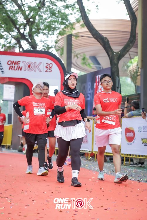 Race photo from ONE RUN 10K 2025