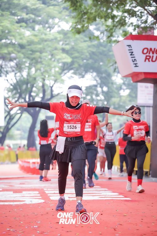 Race photo from ONE RUN 10K 2025