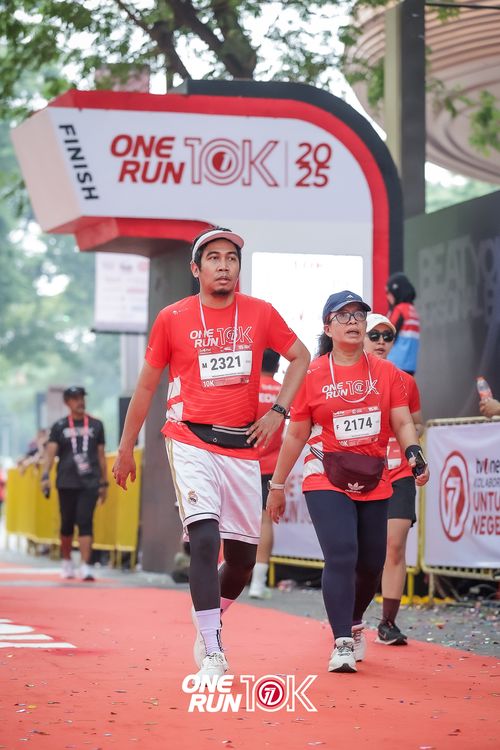 Race photo from ONE RUN 10K 2025