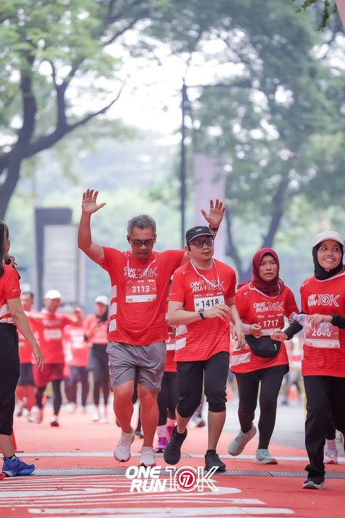 Race photo from ONE RUN 10K 2025