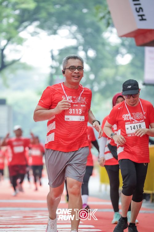 Race photo from ONE RUN 10K 2025
