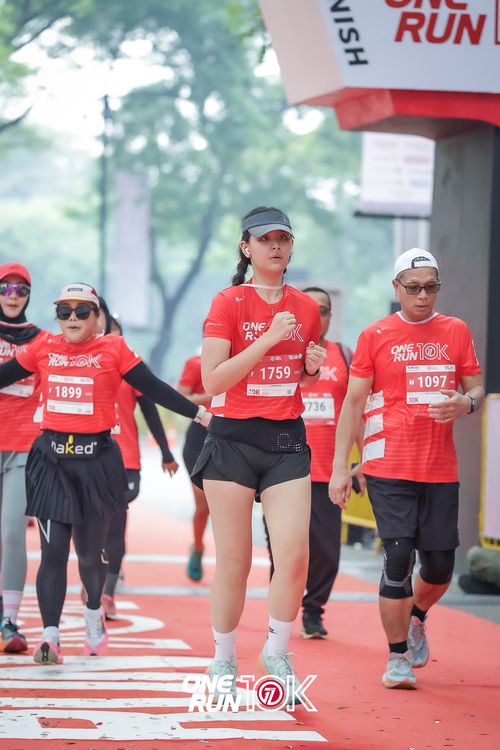 Race photo from ONE RUN 10K 2025