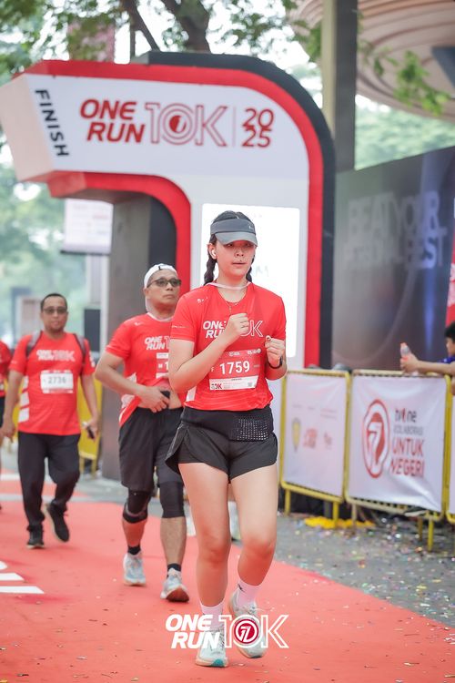 Race photo from ONE RUN 10K 2025