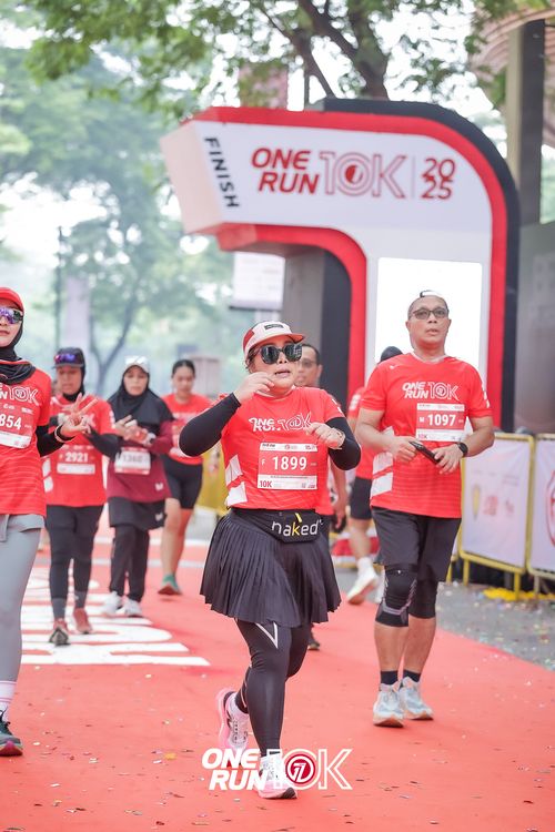 Race photo from ONE RUN 10K 2025