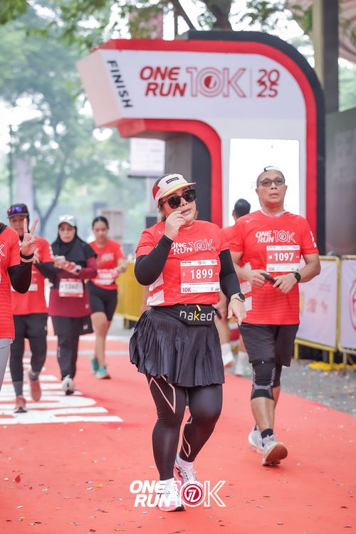 Race photo from ONE RUN 10K 2025