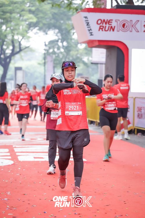 Race photo from ONE RUN 10K 2025