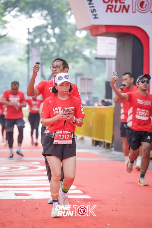 Race photo from ONE RUN 10K 2025