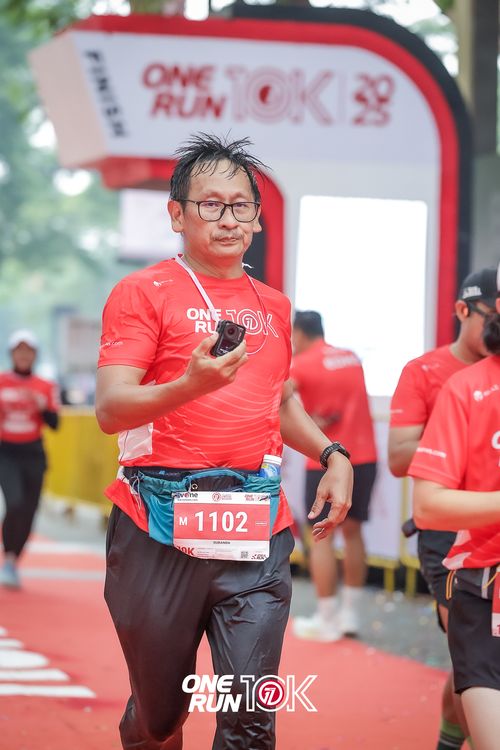 Race photo from ONE RUN 10K 2025