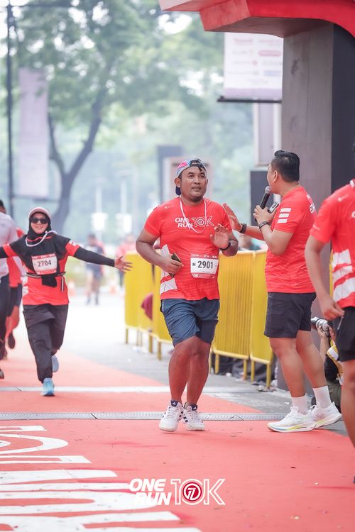 Race photo from ONE RUN 10K 2025