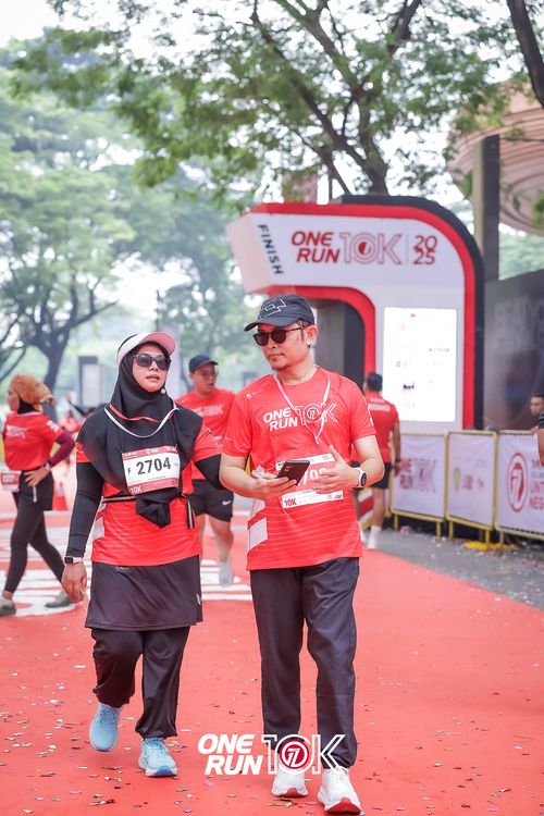 Race photo from ONE RUN 10K 2025