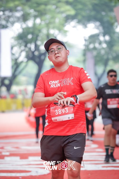 Race photo from ONE RUN 10K 2025