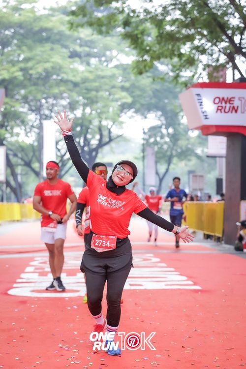 Race photo from ONE RUN 10K 2025