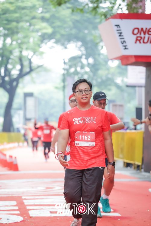 Race photo from ONE RUN 10K 2025