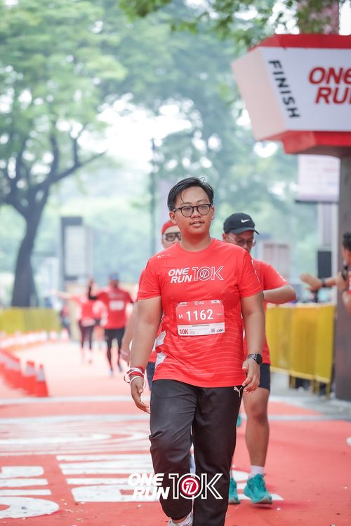 Race photo from ONE RUN 10K 2025