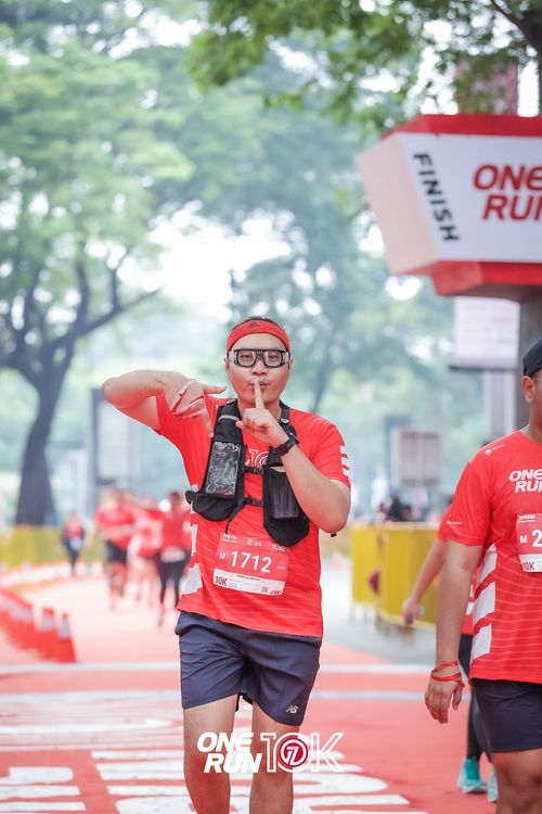 Race photo from ONE RUN 10K 2025