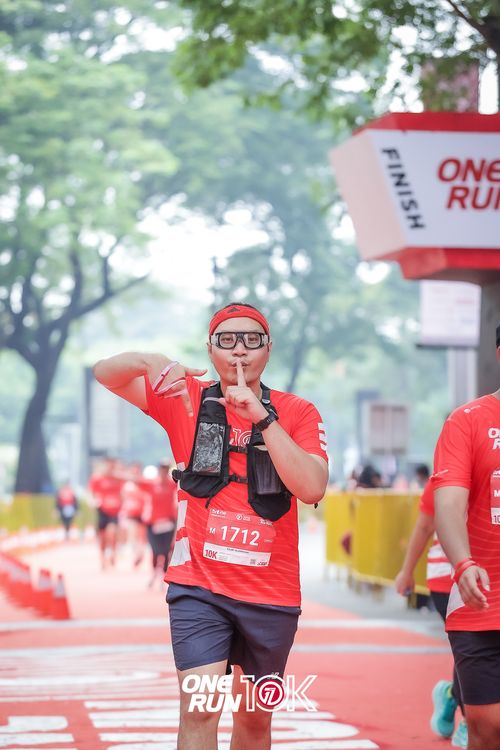 Race photo from ONE RUN 10K 2025