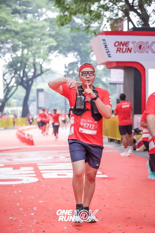 Race photo from ONE RUN 10K 2025
