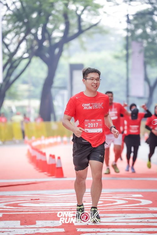 Race photo from ONE RUN 10K 2025