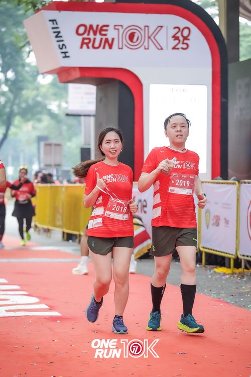 Race photo from ONE RUN 10K 2025