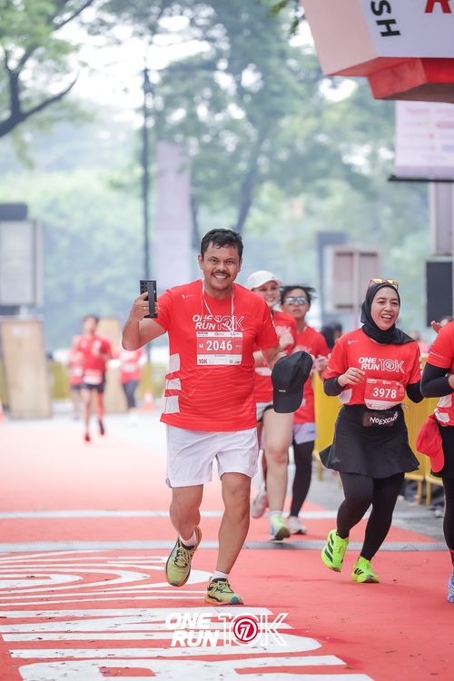 Race photo from ONE RUN 10K 2025