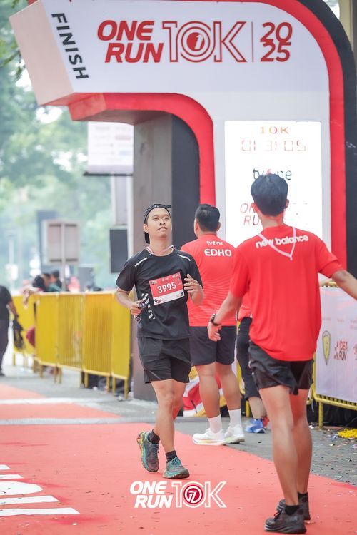 Race photo from ONE RUN 10K 2025